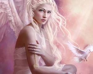 Pink Angel fantasy 30943502