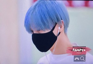  SHINee Taemin Blue Hair 2017