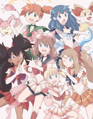  Sailor Scout Pokegirls