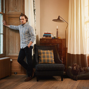  Sam Heughan at Barbour Photoshoot