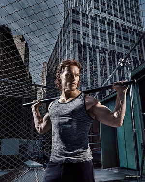 Sam Heughan at Men's Health South Africa Photoshoot