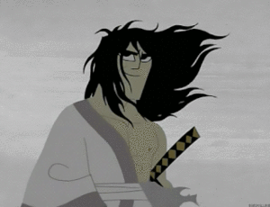 Samurai Jack (GIF) - Childhood Animated Movie Heroes Photo (40476770) -  Fanpop