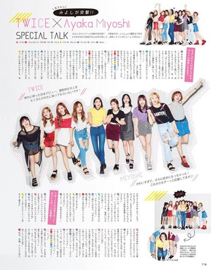 TWICE for Seventeen Japanese Magazine
