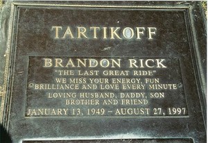  The Gravesite Of Brandon Tartikoff