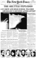Article Pertaining To Challenger Explosion  - the-80s photo