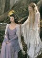 Arwen and Galadriel - lord-of-the-rings photo