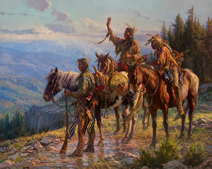 Comanche Moon Reverence by Martin Grelle 