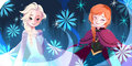 Elsa and Anna - elsa-the-snow-queen fan art