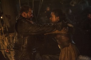 Euron Greyjoy and Obara Sand in 'Stormborn'