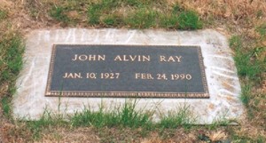 Gravesite Of Johnnie Ray
