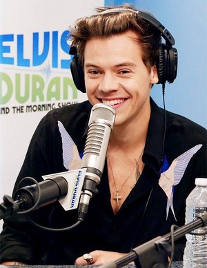  Harry on the Elvis Duran mostra