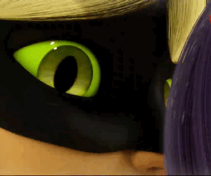  Ladybug and Chat Noir Stare