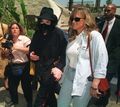 Michael Jackson And Second Wife, Debbie Rowe  - the-90s photo