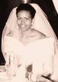 Michelle On Her Wedding Day - michelle-obama photo