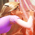 Rapunzel Painting - disney photo
