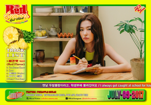  Seulgi teaser imágenes for 'The Red Summer'