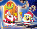 spongebob-squarepants - Spongebob Christmas Wallpaper wallpaper