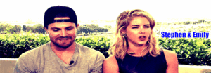  Stephen Amell and Emily Bett Rickards - ファンポップ Animated プロフィール Banner