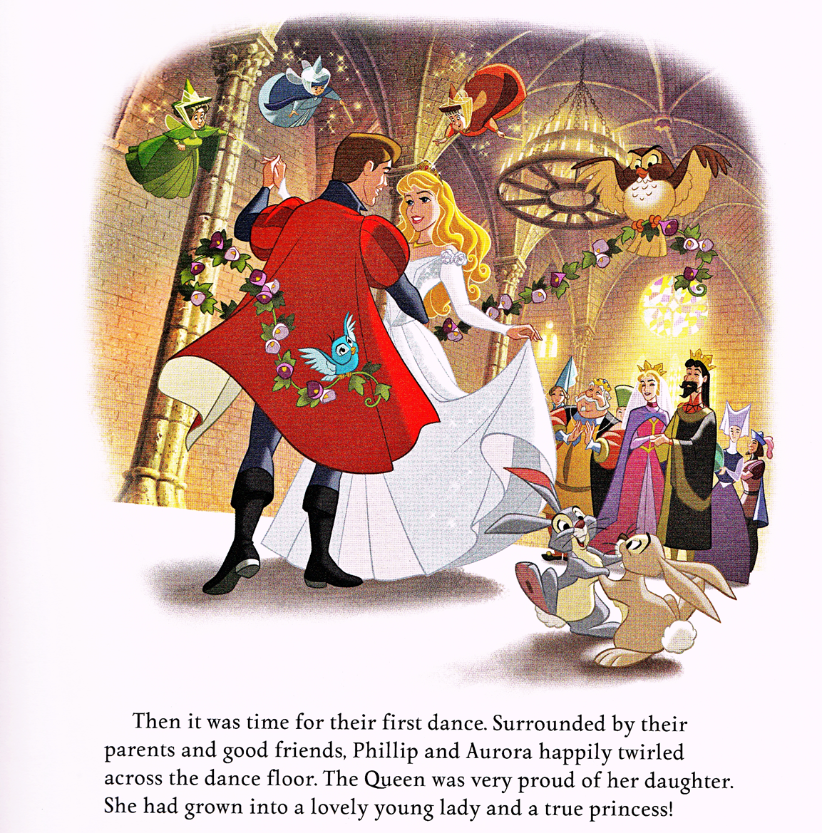 Walt Disney Book Scans   Sleeping Beauty Aurora's Royal Wedding ...