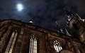 gothic - cathedral angle facade gothic dark  wallpaper