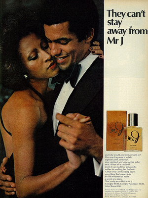 "'70's" Promo Ad For Mr. J Cologne 
