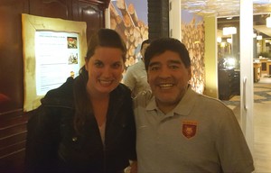  Linsey & Diego Maradona