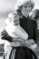 Diana And Older Son, William  - princess-diana photo
