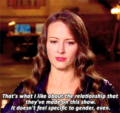  Amy Acker on what she likes most about the Root/Shaw relationship
