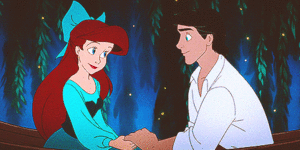  Walt ディズニー Gifs - Princess Ariel & Prince Eric