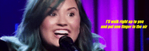 Demi Lovato Really Don't Care Live @ Coletivation MTV Brazil - Fanpop Animated Profile Banner 