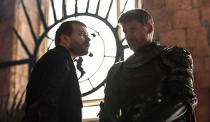  Euron Greyjoy and Jaime Lannister in 'The Queen's Justice'