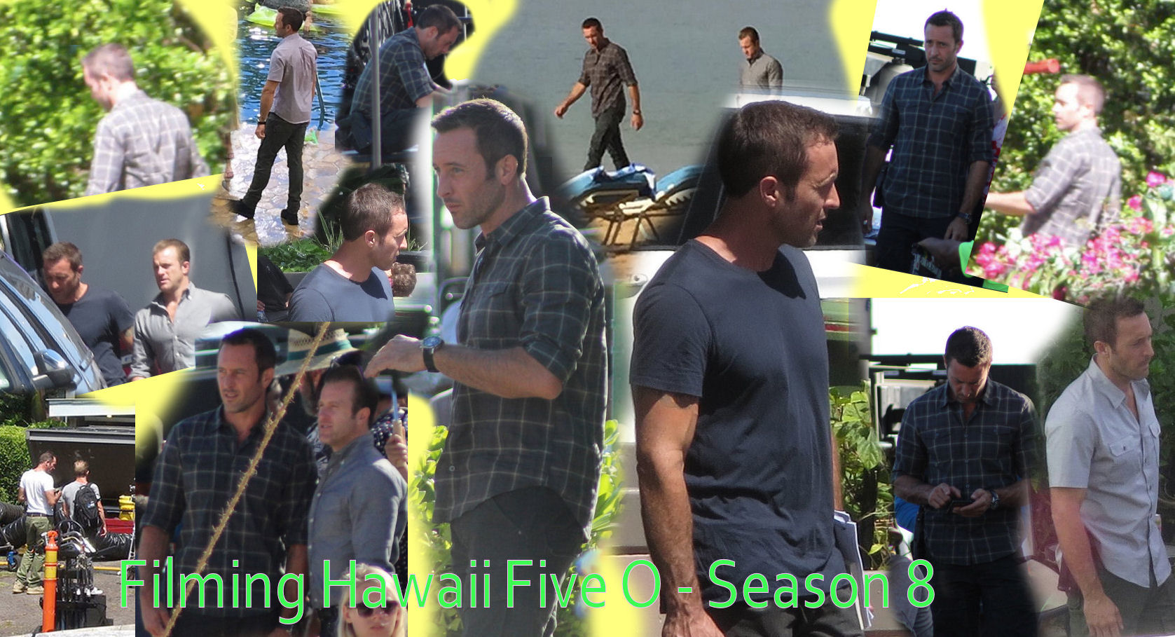 Film set: Hawaii Five 0 - Season 8 - 💛 Steve McGarrett - Hawaii