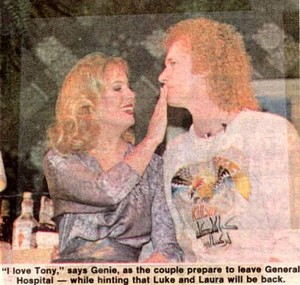  Genie & Tony at the 1983 Luke and Laura Reunion