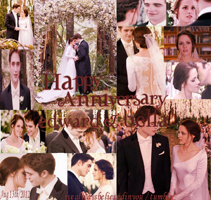  Happy Anniversary,Edward and Bella