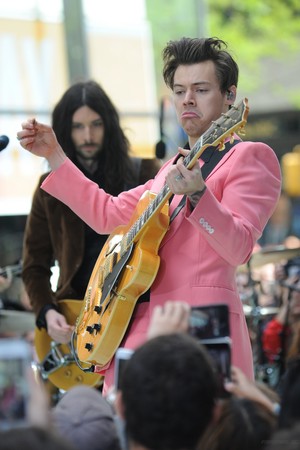  Harry Styles on the Today mostra