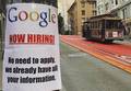 Hiring for job in Google - random photo