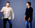 Jensen and Misha - jensen-ackles photo