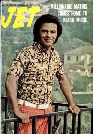 Johnny Mathis On The Cover Of Jet