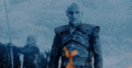 Jon Snow and White Walkers - game-of-thrones fan art