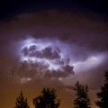 Lightning Strikes  - random photo