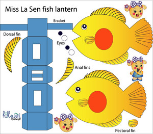 Miss La Sen  fish lantern
