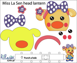  Miss La Sen head lantern