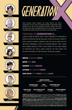  প্রিভিউ : Generation X #6