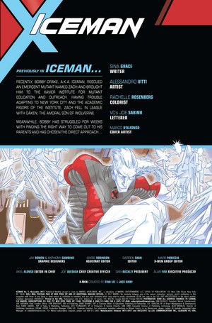 PREVIEW : Iceman #5