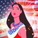 Pocahontas - 4th of July - disney-princess icon