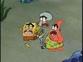 Prehistoric Spongebob, Patrick and Squidward - spongebob-squarepants wallpaper
