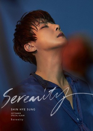  Shinhwa's Hyesung exercises 'Serenity' in main teaser image for his solo comeback