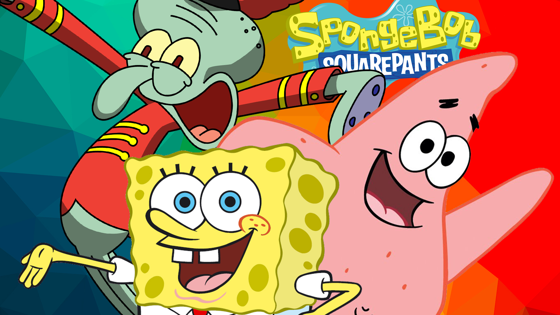 Spongebob, Patrick and Squidward wallpaper - spongebob squarepants