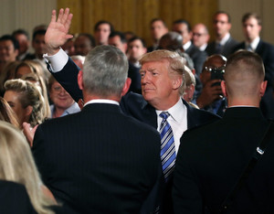  Trump Attends a Small Business Event at the White House - August 1, 2017