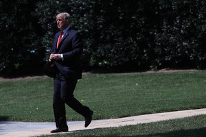  Trump Departs White House En Route to Arizona for Rally in Phoenix - August 22, 2017